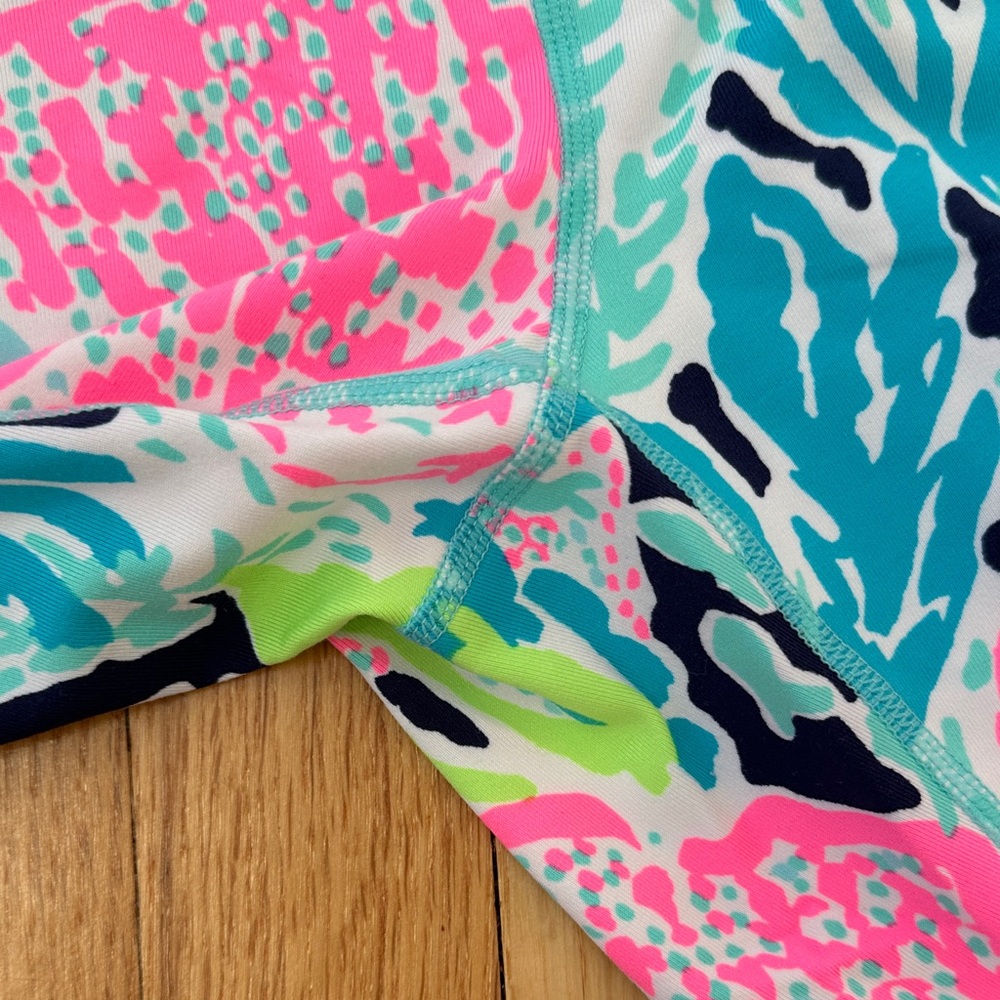 Lilly Pulitzer Lets cha cha Luxletic crop leggings - Picture 4 of 5